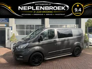 Ford Transit Custom 300 2.0 TDCI L1H1 Trend DC 6-persoons Vol optie 20inch,Trekhaak,Cruise,Cv,Navi b