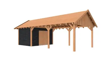 Tuinhuis douglas Peer: 900 x 400 cm