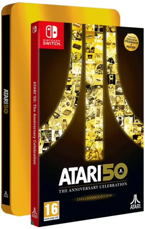 Atari 50 The Anniversary Celebration Steelbook Edition