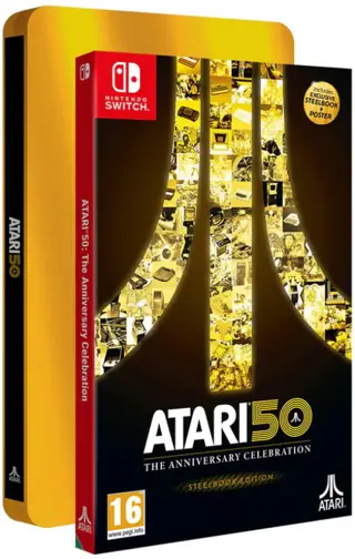 Atari 50 The Anniversary Celebration Steelbook Edition