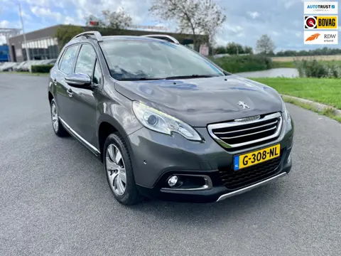 Peugeot 2008 1.2 PureTech Active, Cruise, Pdc, Navi, Lmv, Half leder, Climate control, Goed oh, Mooi
