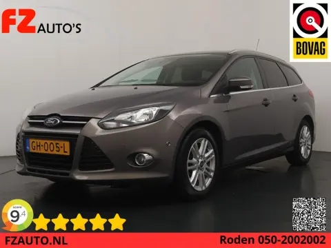 Ford Focus Wagon 1.6 EcoBoost Titanium - Navigatie - Achteruitrijcamera - Stoelverwarming - climate 