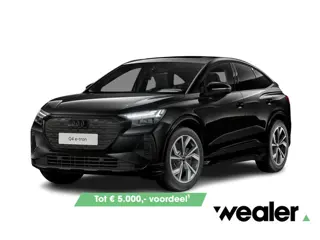 Audi Q4 Sportback e-tron Advanced edition e-tron 40 63 kWh 150 kW / 204 PK | Trekhaak | Achteruitrij