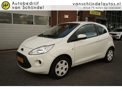 Ford Ka 1.2 STYLE S/S NIEUWE APK VOLLEDIG DEALER ONDERHOUDEN ORIGINEEL NEDERLANDS AIRCO PARKEERSENSO