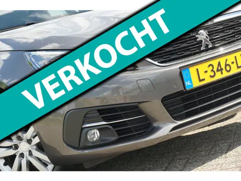 Peugeot 308 1.2 PureTech Blue Lease | Platinum Grey Metallic | AppleCarplay/Cruise/LED/Navi/Trekhaak