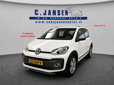 Volkswagen up! 1.0 TSI BMT cross up! 1e eigenaar! Dealer onderh. | Achteruitrijcamera | Stoelverwarm