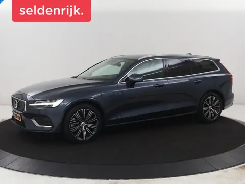 Volvo V60 2.0 T8 Recharge AWD Inscription | SOH 82% | Trekhaak | 360 camera | Leder | Stuur/stoelver