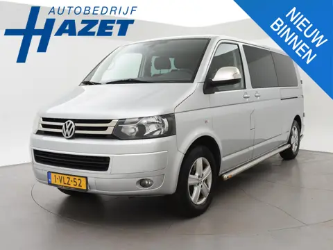 Volkswagen Transporter 2.0 TDI L2H1 4MOTION 6-PERS DUBBEL CAB. *MARGE* + STANDKACHEL | 2 SCHUIFDEURE
