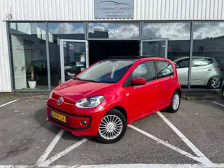 Volkswagen Up! 1.0 high up! AUTOMAAT | PANO | NAVI | CRUISE | AIRCO | 1e EIGENAAR | DEALER ONDERHOUD
