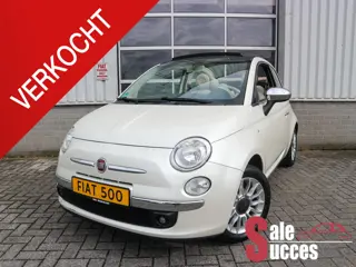 Fiat 500 C 1.2 Lounge Parelmoer | Parkeersensoren