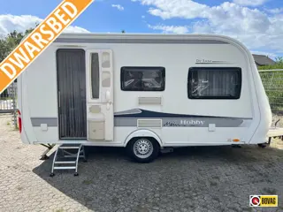 Hobby De Luxe 440 SF Dwars Bed 210CM  MOV TENT