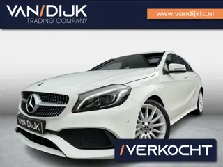 Mercedes-Benz A-klasse 160 AMG White Art Pakket ✓Automaat ✓Full LED ✓Navigatie ✓Camera ✓Apple Carpla