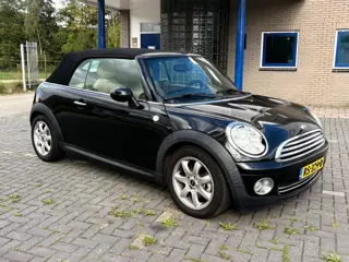 Mini Cabrio 1.6 Cooper/Leder/Stoel verw./Nieuwe Dak/Goed onderhouden