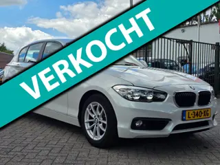 BMW 1-serie 118i Corporate Lease Executive Parlemoer Automaat 1e eigenaar navigatie airco cruis park
