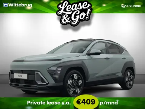 Hyundai KONA 1.6 GDI HEV Premium Sky VALE Full Hybride Automaat met Panorama schuifdak, Navigatie, L