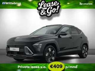 Hyundai KONA 1.6 GDI HEV Premium Sky Full Hybride Automaat met Panorama schuifdak, Navigatie, Ledere