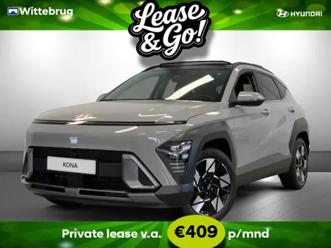 Hyundai KONA 1.6 GDI HEV Premium Sky Full Hybride Automaat met Panorama schuifdak, Navigatie, Ledere