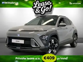 Hyundai KONA 1.6 GDI HEV Premium Sky Full Hybride Automaat met Panorama schuifdak, Navigatie, Ledere