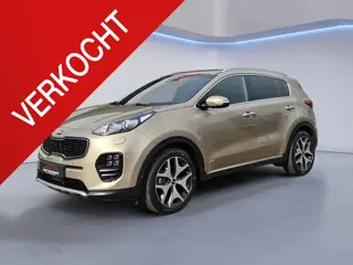 Kia Sportage 1.6 T-GDI 4WD GT-Line /Apple Carplay/Leder/Stoel-Stuurverwarming/Parkeersens. V+A+Cam/E
