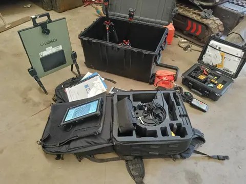 Complete Tactical Vidisco Rev C DR System Golden E