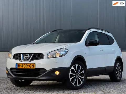 Nissan Qashqai +2 1.6|360•|PANO|7PERS|HALFLEDER|NAVI|STOELVERW