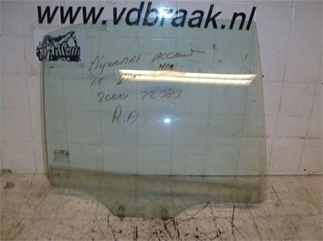 Hyundai Accent 5 drs 1999-2006 Portierraam rechts achter