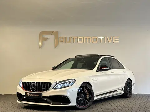 Mercedes-Benz C-klasse AMG 63 S Edition 1 Pano|Kuipstoelen|Carbon|HuD|Blindspot