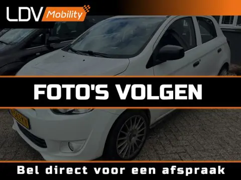MITSUBISHI SPACE STAR 1.0 INFORM / Airco / LM-velgen / Onderhoudsboekjes en documentatie aanwezig.