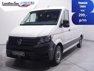 Volkswagen Crafter 2.0 TDI 140 pk L3H2 Lang / Laag Airco, Navi Airco, Deuren met Ramen, DAB+, PDC V+