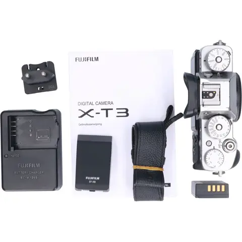 Tweedehands Fujifilm X-T3 Body Zilver CM7849