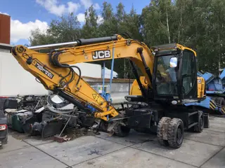JCB JS145 W+ Mobilbagger (bj 2016)