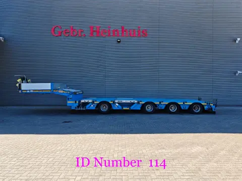 Faymonville F-S44-1BBY 6.9 Meter Extand. 12 Tons Axles Radmulden Powersteering!
