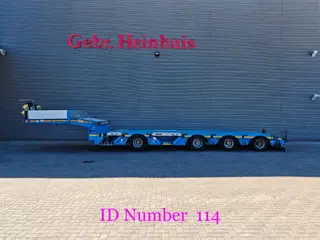 Faymonville F-S44-1BBY 6.9 Meter Extand. 12 Tons Axles Radmulden Powersteering!