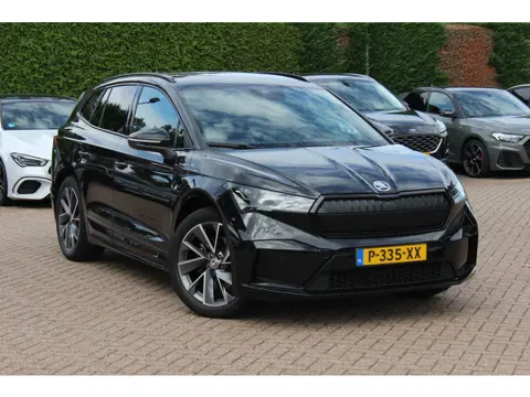 Škoda Enyaq iV 60 Sportline / SoH 93,4% / Camera / Leder&Alcantara / Matrix LED / Keyless / 20'' / C