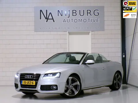 Audi A5 Cabriolet 2.0 TFSI S-Line "Origineel NL!" 2x S line Stoelverwarming Leer Bang & Olufsen Xeno