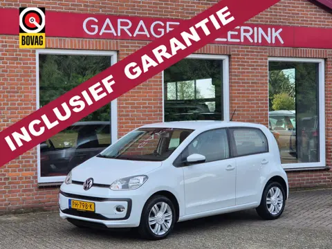 Volkswagen Up! 1.0 BMT high up! 75PK 5drs airco, cruise, pdc, lmv, elektr.ramen, navi, bluetooth