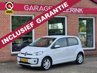 Volkswagen Up! 1.0 BMT high up! 75PK 5drs airco, cruise, pdc, lmv, elektr.ramen, navi, bluetooth