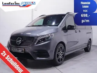 Mercedes-Benz V-klasse 300d Dubbel Cabine L3 AMG Line Airmatic, Burmester Sound, NAP, Distronic, Led