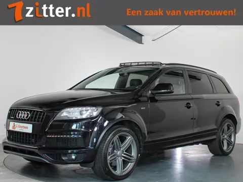 Audi Q7 3.0 TFSI quattro S-Line 7-Persoons Trekhaak, Panoramadak, ACC, Luchtvering, 333PK, Volleder,