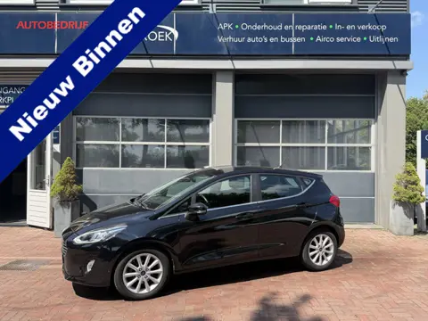 Ford Fiesta 1.0 EcoBoost Titanium 4-2018 • 74 kW / 101 PK • Benzine • Automaat • Stoel & Stuurverwar