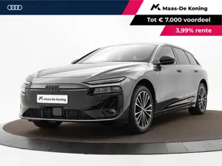 Audi A6 e-tron S edition 83 kWh 286 PK · Trekhaak elek. wegklapbaar · Zwarte lederen sportstoelen · 
