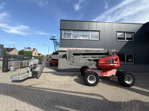 Manitou 180ATJ Knikarm hoogwerker / Arbeitsbuhne 18M werkhoogte 4x4x4 2007 850uur Diesel
