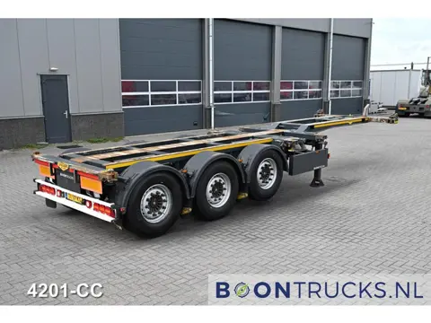 Broshuis 3 UCC-39/45 EU MULTICHASSIS | 2x20-30-40-45ft HC * LIFT AXLE * SAF/DISC * NL TRAILER * APK 