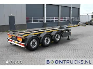 Broshuis 3 UCC-39/45 EU MULTICHASSIS | 2x20-30-40-45ft HC * LIFT AXLE * SAF/DISC * NL TRAILER * APK 