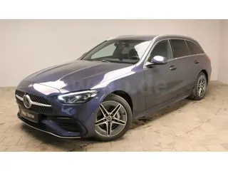 Mercedes-Benz C-Klasse Estate 300e AMG ** HIGH LED, NAVI+, STOELVENT, LEDER, WINTER, DISTR. ** UNFAL