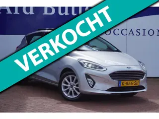 Ford Fiesta 1.0 EcoBoost Titanium X+Led+B-O-Sound/stoel-verw+Leder+pano-dak+Navigatie+parkeer hulp =
