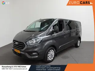 Ford Transit Custom 300 2.0 TDCI L2H1 Limited Dubbele Cabine Navi Airco 2 Schuifdeuren Trekhaak PDC 