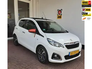Peugeot 108 1.2 CABRIO TOP! Roland Garros * NWE DISTR.RIEM / CABRIO /CRUISE CONTROL*