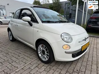 Fiat 500 C 1.2 Lounge 115.754 km, 1e eigenaar clima/airco, elec pakket pdc, nwe apk, multi-stuur, nw