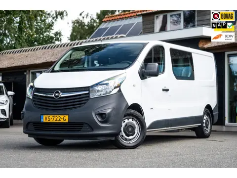 Opel Vivaro 1.6 CDTI L2H1 Dubbele Cabine I Trekhaak I 6 Persoons I Airco I Cruise I Navigatie I Blue